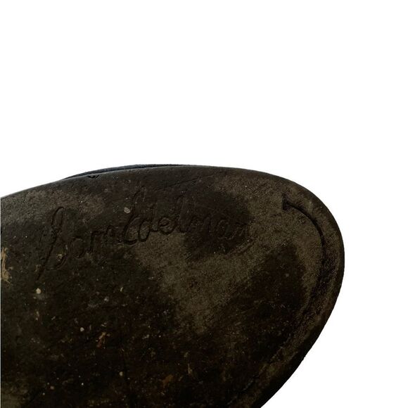 SAM EDELMAN Black Fringe Booties Size 10 - Picture 8 of 13